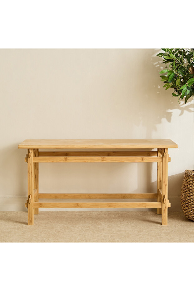 مقعد هانوي كبير من الخشب الصلب - 2