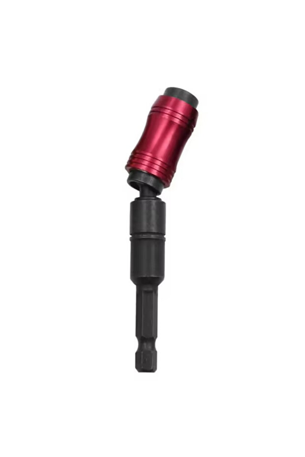 Red Black 1/4 "Hex Magnetic Ring Screwdriver Bits Drill Hand Tools Drill Bit Extension Rod Quick Cha
