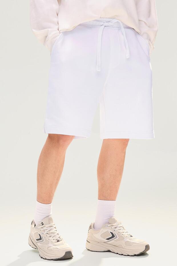 Basic pamuklu bermuda - 2