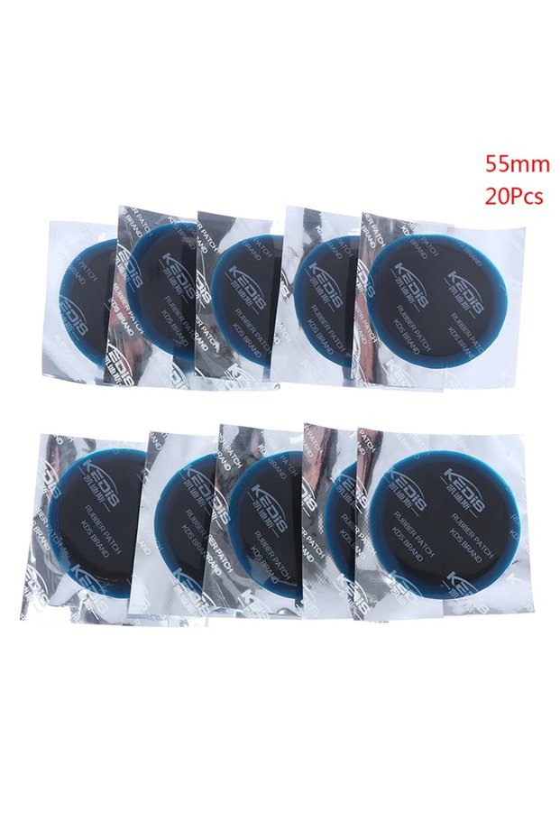 55mm 20pcs Inner Tube Puncture Repair Kit Car Van Bike Truck Tire Tyre Patches Light Weight ultra th