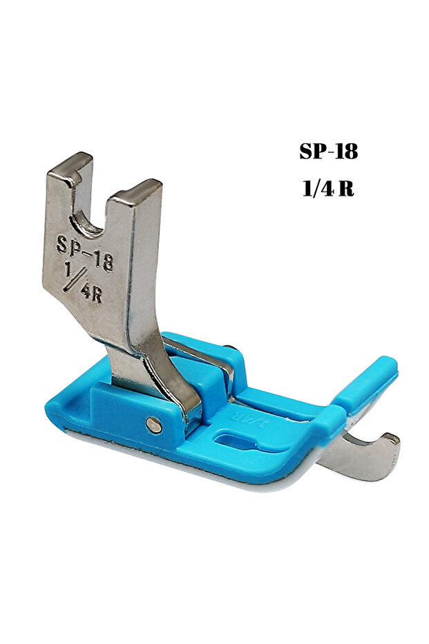 SP-18 1-4R 1PC SP-18 Right Edge Guide Presser Foot Embedded Line Foot 1/4 3/16 1/8 1/16 1/32 Plastic