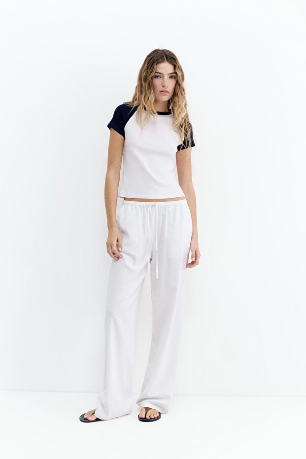 Rustik jogger pantolon - 1