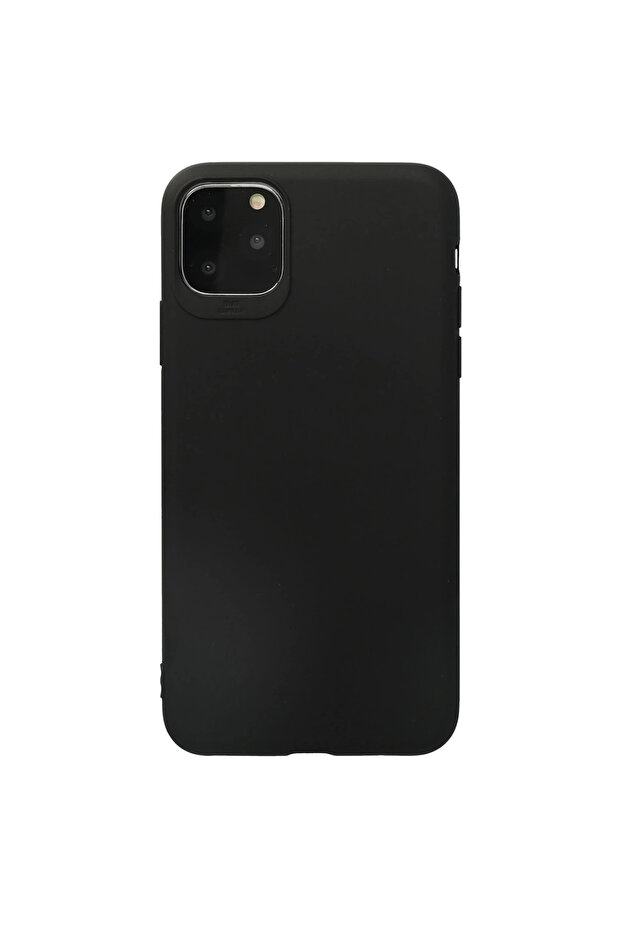 جراب آيفون 11 برو ماكس أول سيليكون - أسود - 1