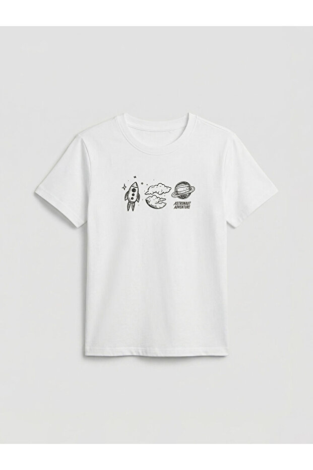 Lc waikiki crew neck printed boys' t-shirt