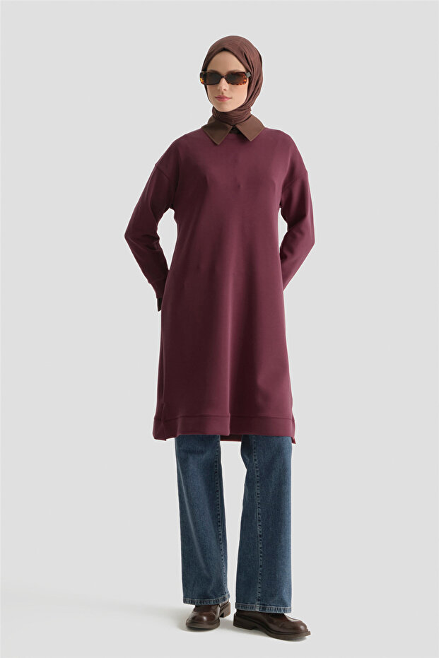 Basic Tunik BORDO - 2