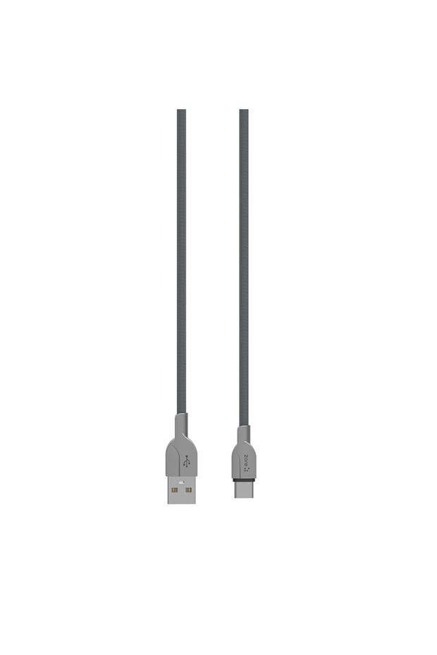 Gray Zr-Ls411 Type-C USB Cable-Bsay