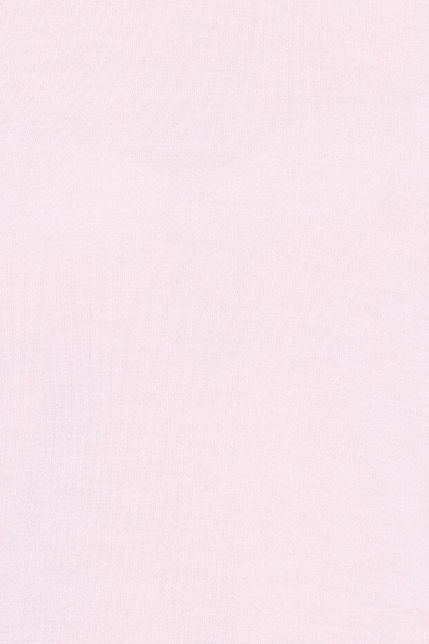 Chic Basic Solid Baby Pink Top & Blue Pyjama Set - Cotton Rich - 5