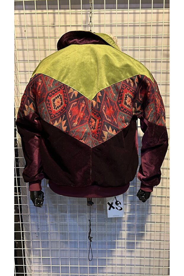 VİNTAGE KÜRKLÜ OVERSİZE MONT - 2