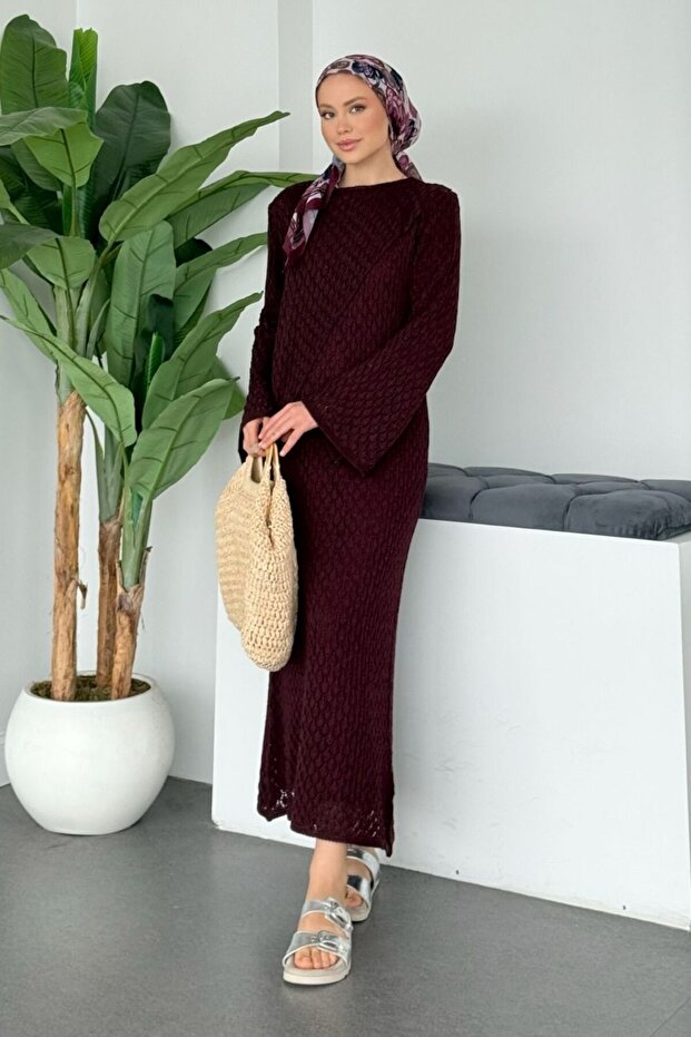 Mahur Örme Elbise - 3