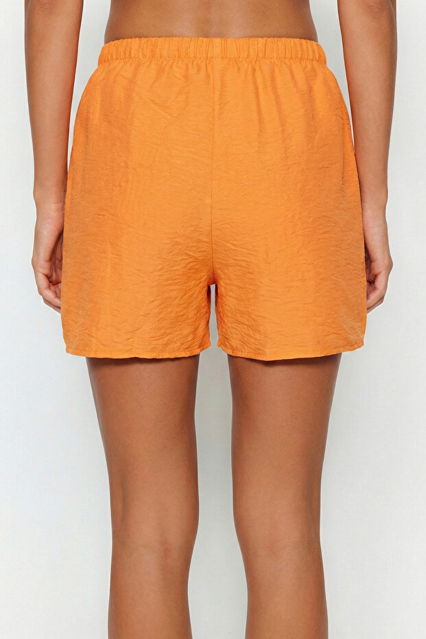 %100 Pamuklu Dokuma Şort - 2