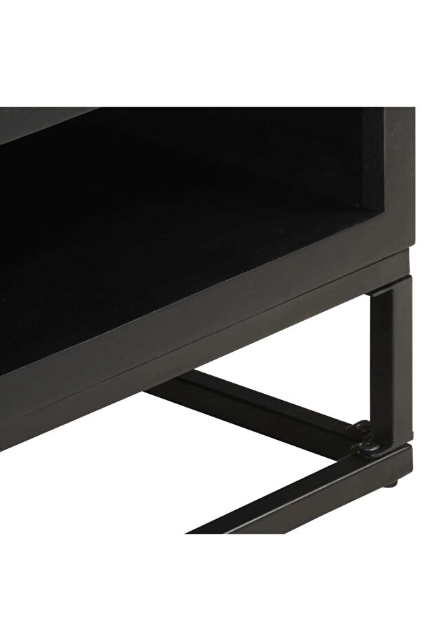 Coffee table, 90x60x35 cm, solid mango wood - 6