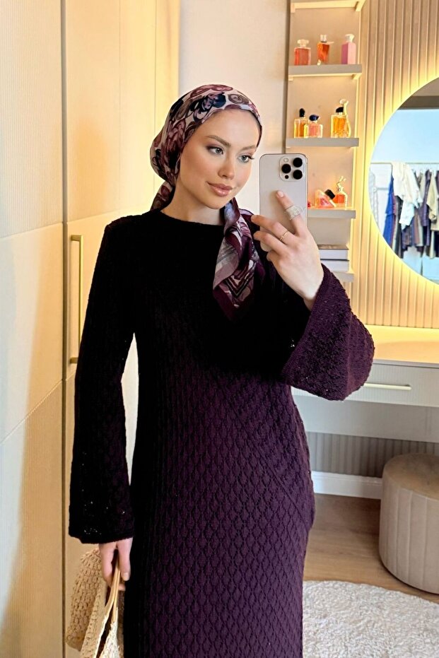 Mahur Örme Elbise - 5