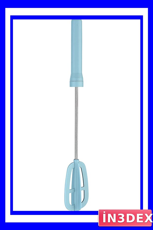 مضرب بيض أوتوماتيكي بنابض زنبركي مصنوع من مادة غير قابلة للصدأ - 1