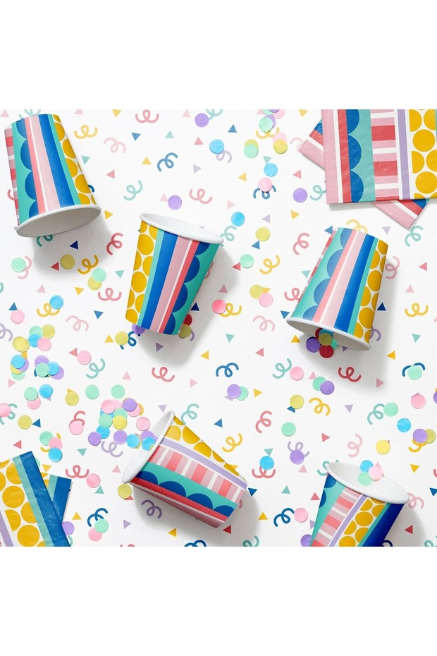 Party Patterns Hot/Cold Cup 9oz 8Ct - 3