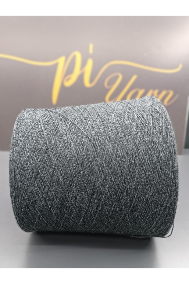 80% Merino Wool Italy Production Filati Omega Hand Knitting Yarn Anthracite 200Gr