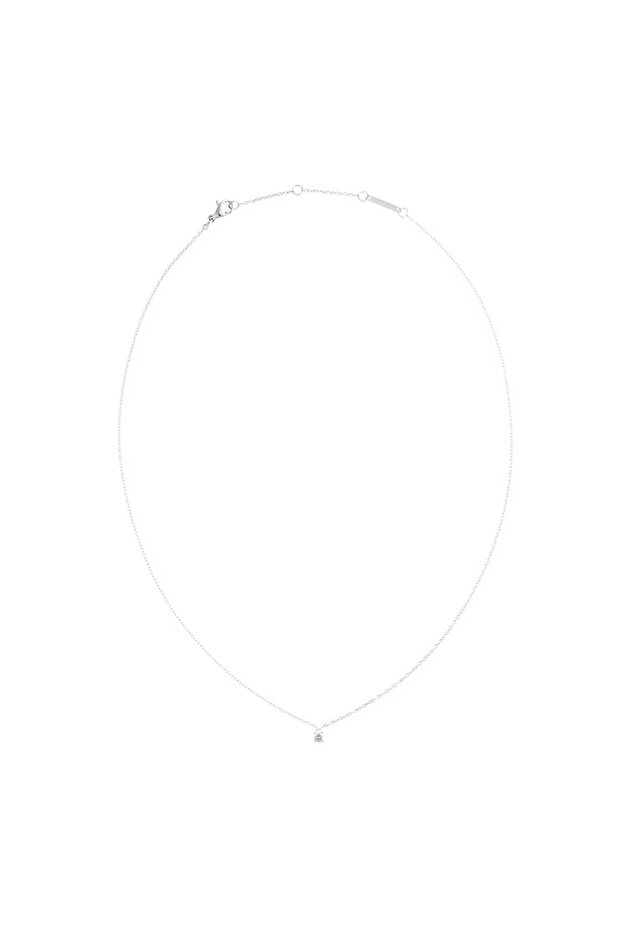 Mirelle Solitaire Necklace Silver - 3