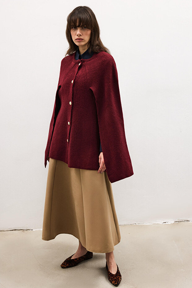 GOLD DÜĞMELİ TRİKO PANÇO - 2