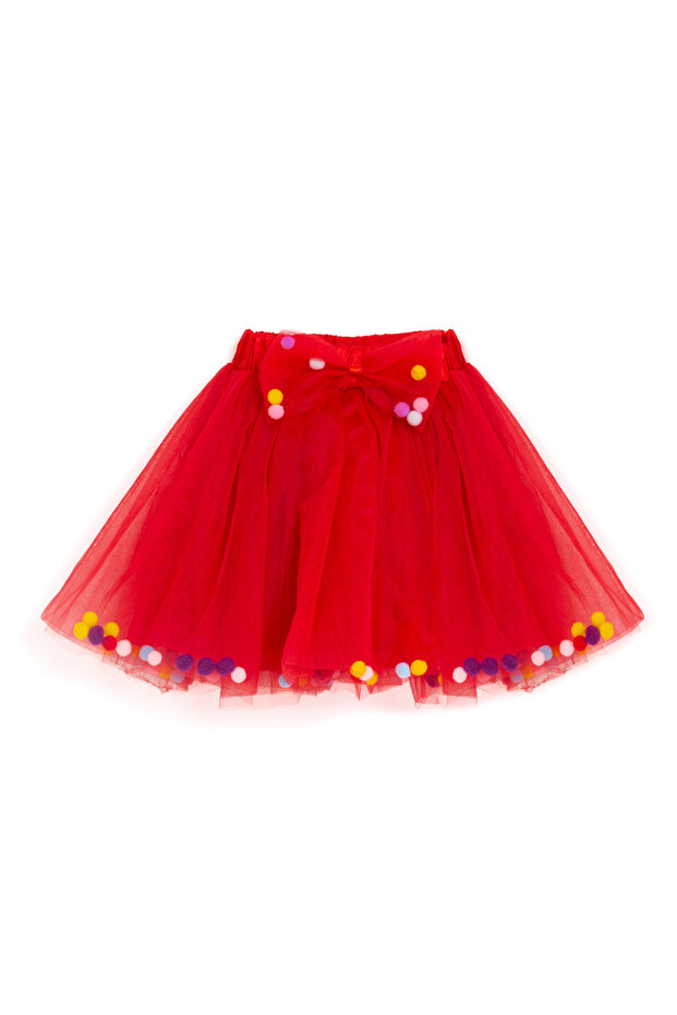 Girl's Pompom Tutu Skirt April 23