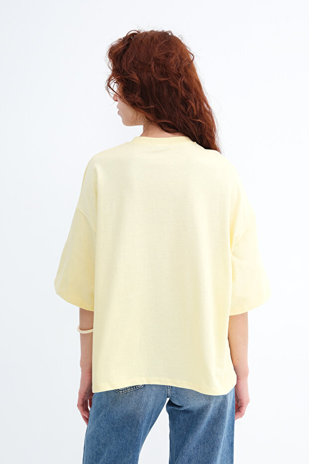 Basic Kalın T-shirt P10493-W7 - 6