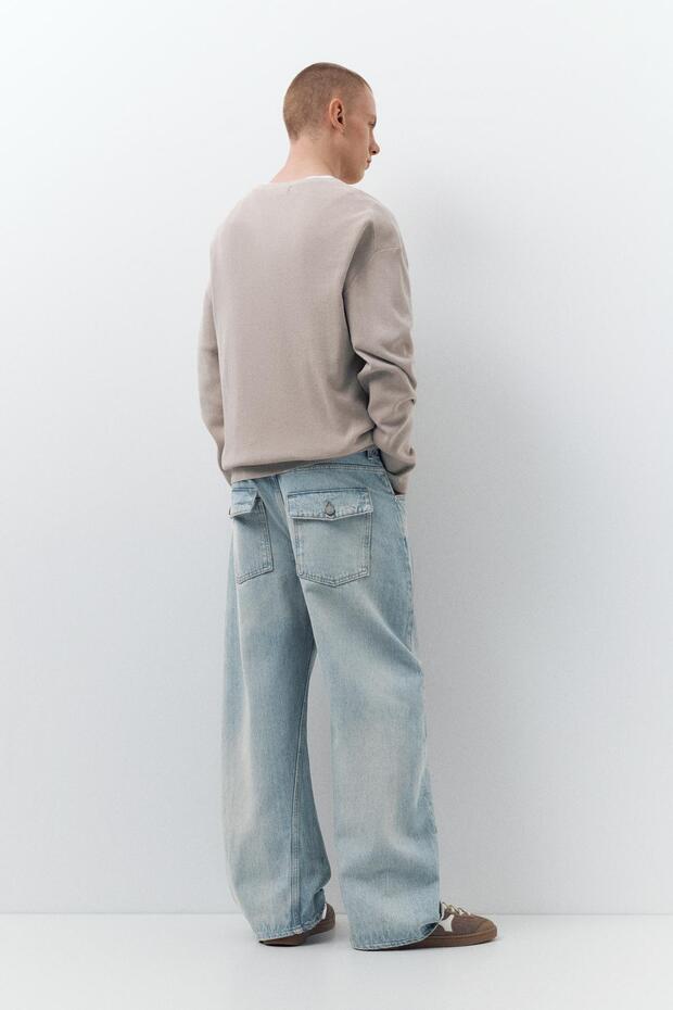 Jeans with seams - 6