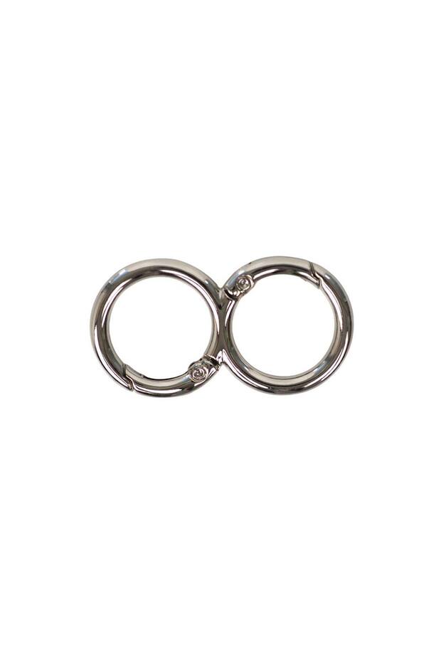 مشبك حقيبة بحلقة زنبركية مزدوجة - 1