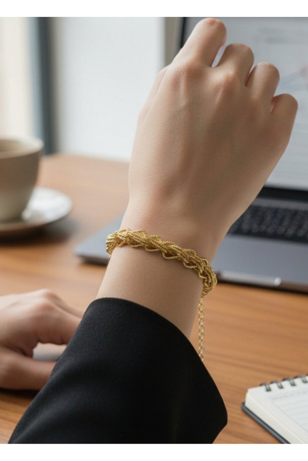 Xuping Gold Stone Design Bracelet - 26Xpb16