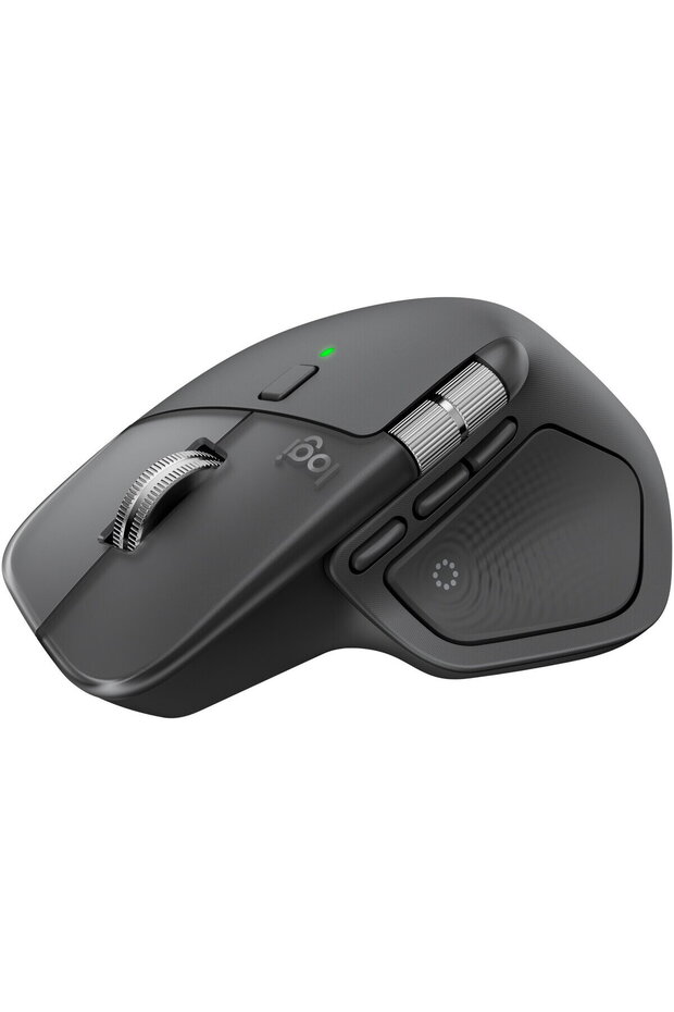 Mouse wireless MX Master 4, silențios, USB, BT, grafit - 1