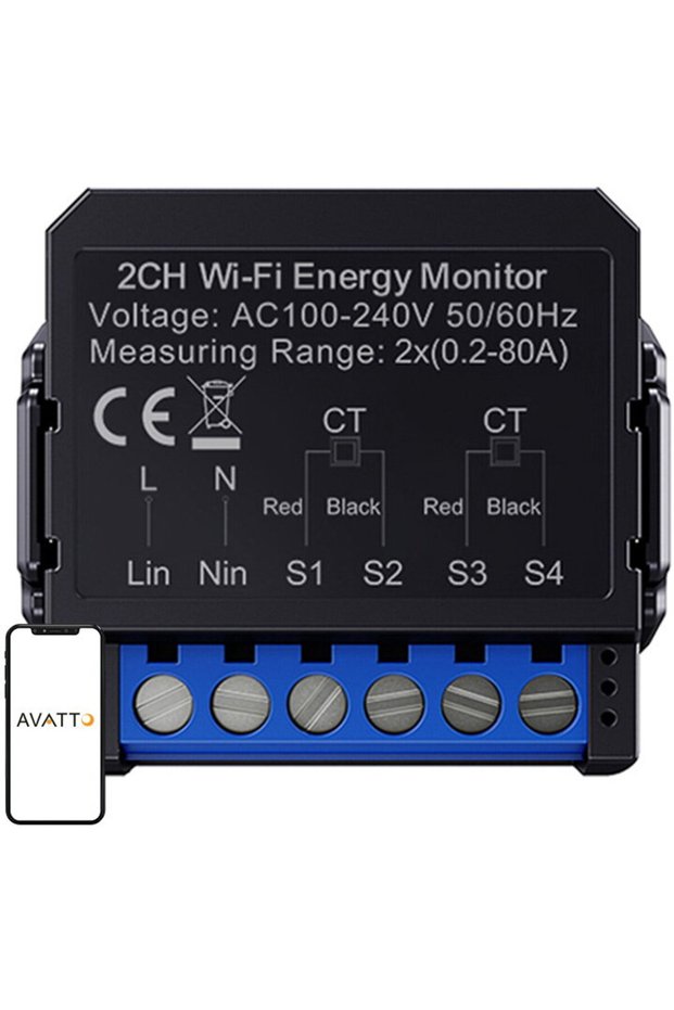 Contor de energie inteligent bidirecțional WPM16-2
