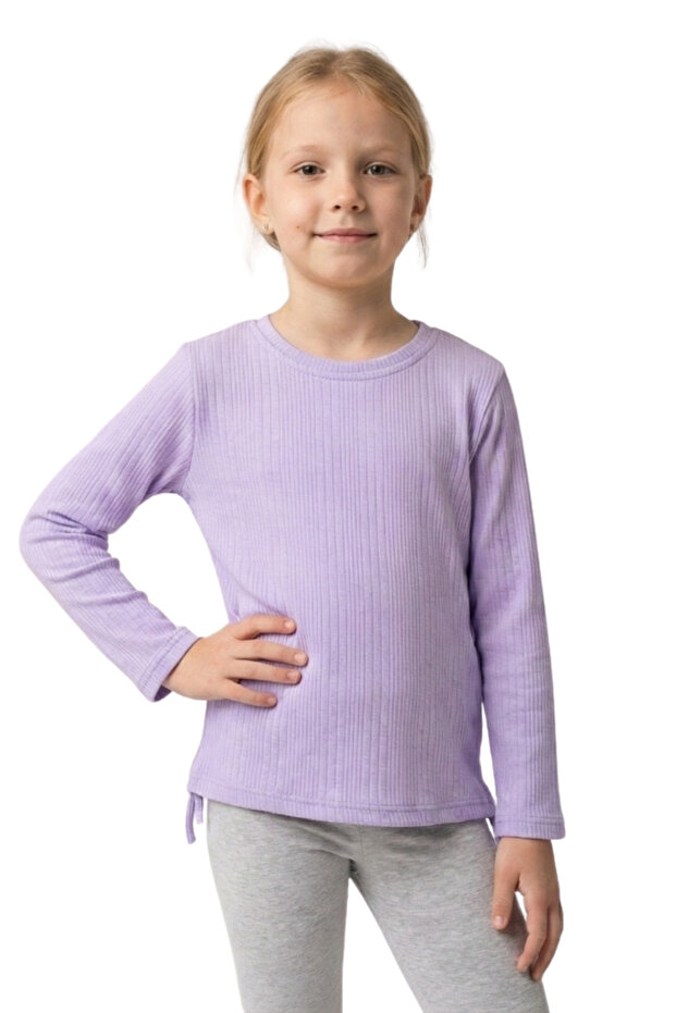 Devojčica bluza sa bočnim vezicama - 3