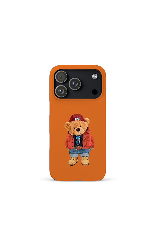 iPhone 17 Pro Max Compatible Teddy Bear Printed Launch Case - 1