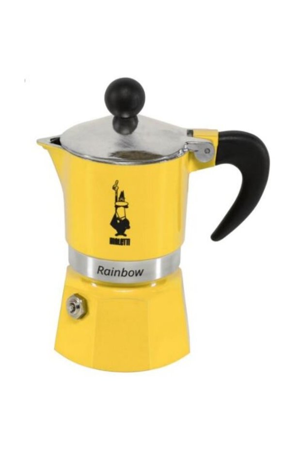 RAINBOW 1TZ Yellow Coffee Maker