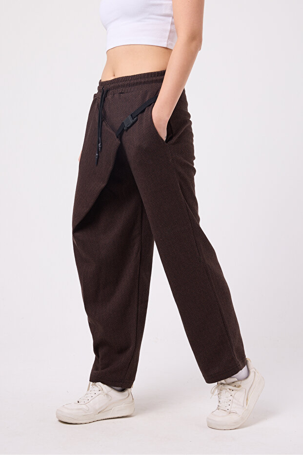 Women's Street Style Belted Baggy Pants