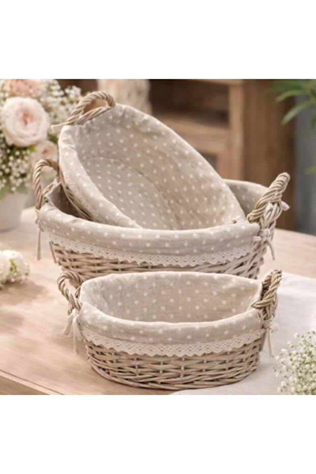 سلال خوص Wicker Baskets - 1