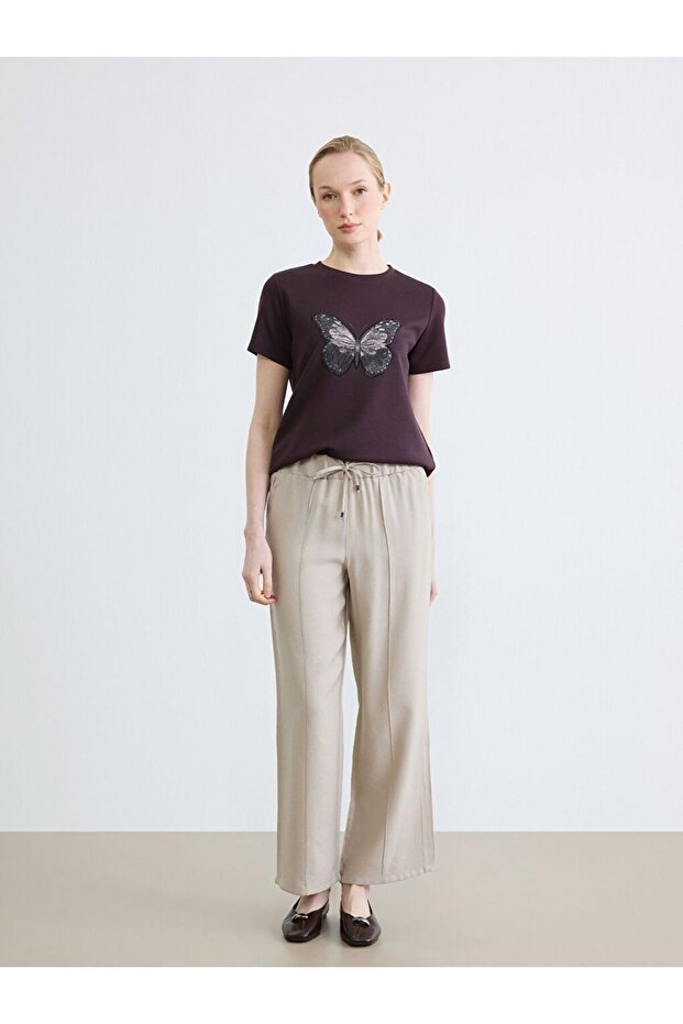Women's Trousers with Elastic Waist