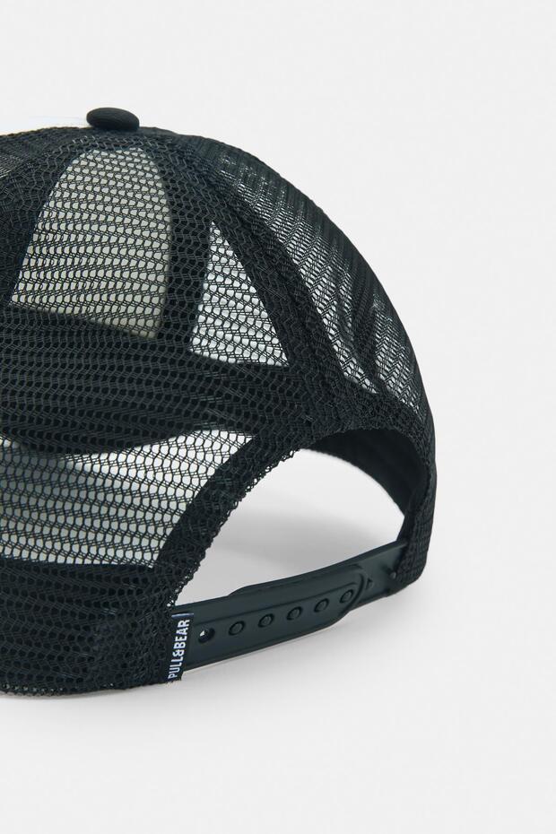 Yamalı trucker şapka - 4