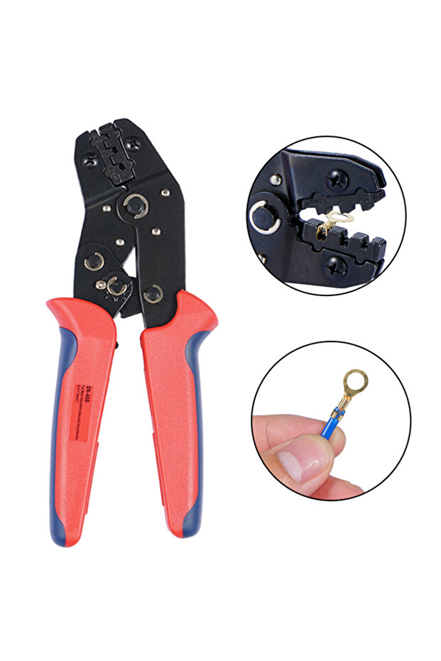 SN-48B Male Female Wire Box Insulated Cable Macho Connector 2.8/6.3mm Electrical Crimp Terminals Ter