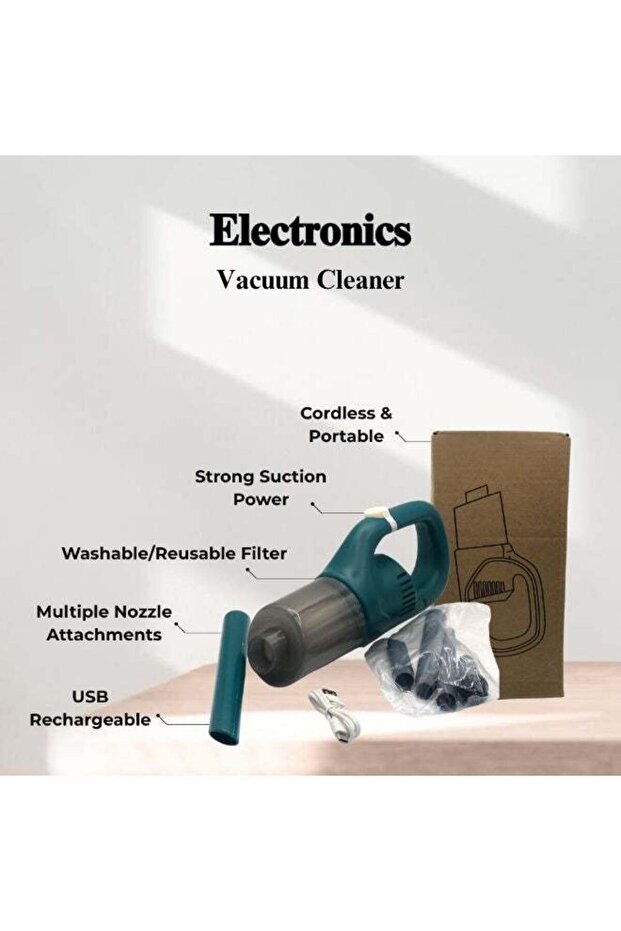 Portable Cordless Handheld Vacuum Cleaner