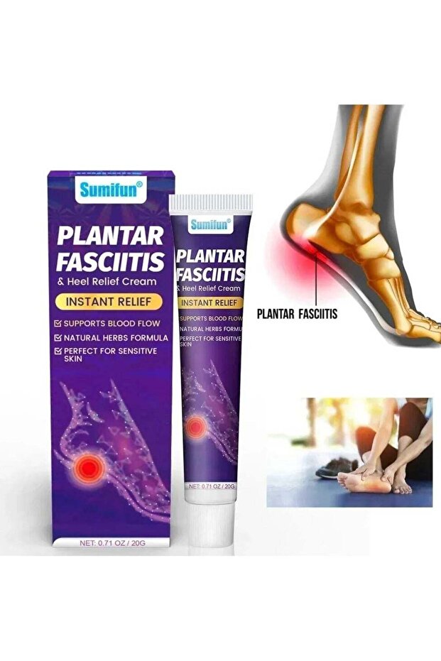 plantar fasciitis and heel relief cream 20g