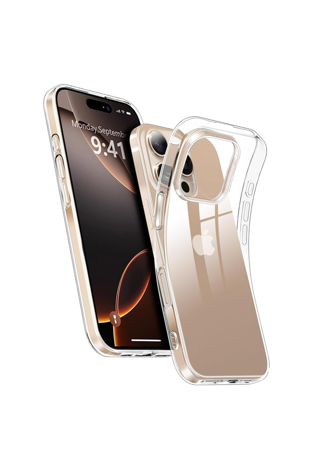 iPhone17 Clear Ultra Thin Soft Clear Silicone Phone Case For iPhone 16 17 15 14 13 12 11 Pro Max Plu