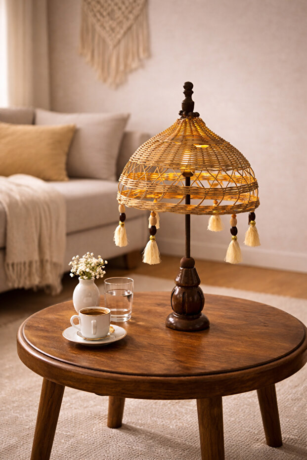 Rattan bali Şemsiyesi - 2