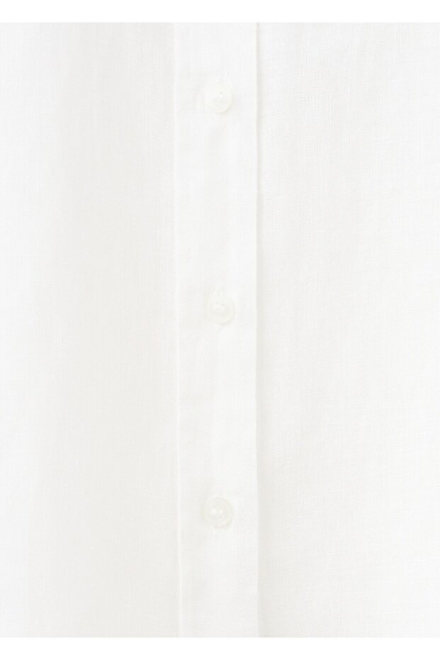 Cepli keten gömlek - 5