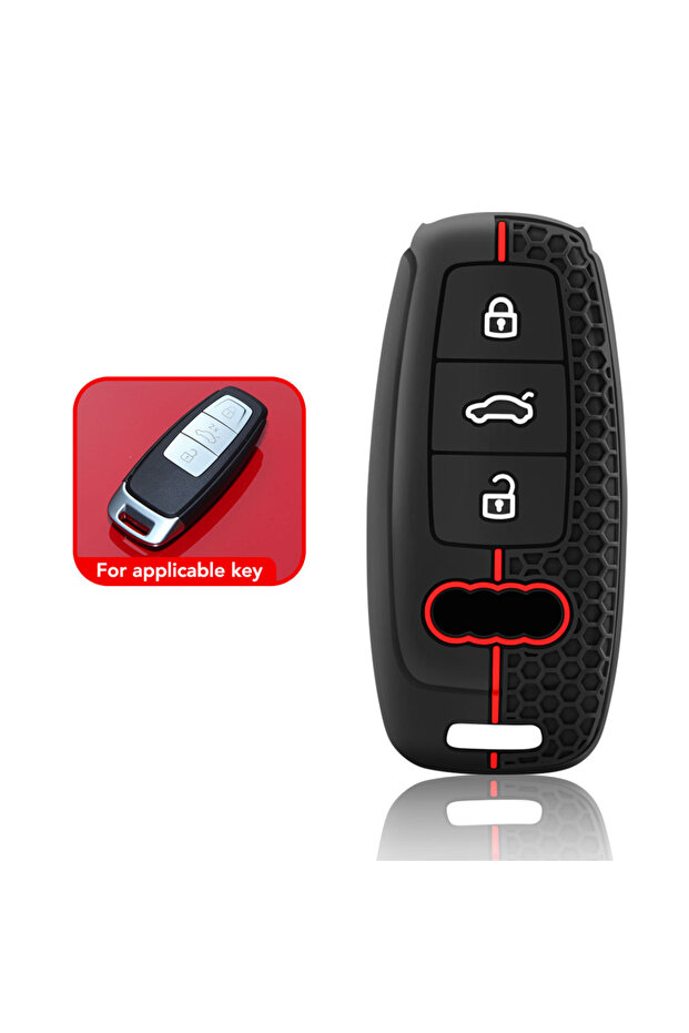 C Style Car Key Case Cover For Audi A1 A2 A3 A4 A5 A6 A7 A8 Q1 Q2 Q3 Q4 Q5 Q6 Q7 S3 S4 S5 S6 RS3 RS4