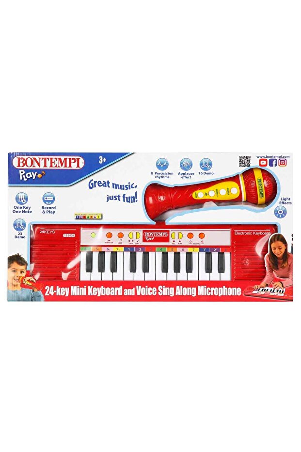 Bontempi Mikrofonlu Org 24 Tuşlu - 3