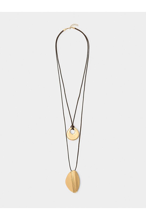 Çift Kordonlu Kolye - 2