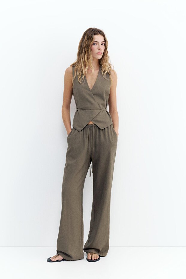 Rustik jogger pantolon - 1