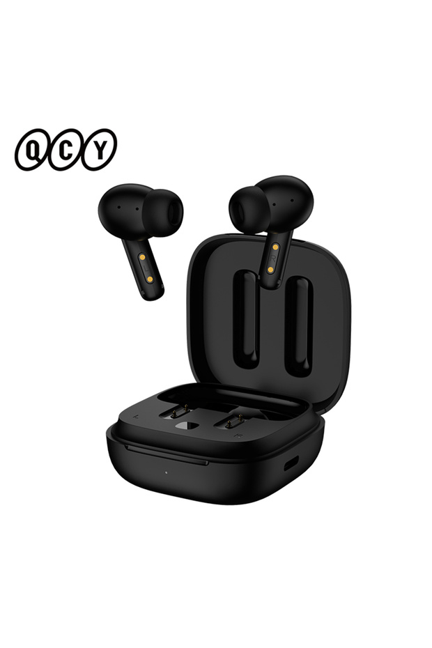 QCY Black QCY T13 ANC Active Noise Cancelling Wireless Earbuds Bluetooth 5.3 Headphones 4 Mics ENC C