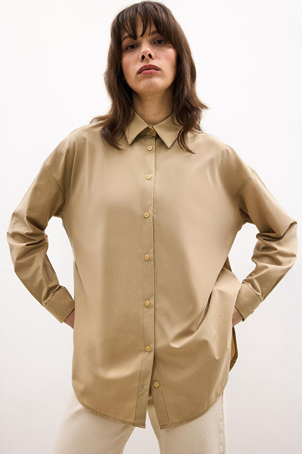 OVERSIZE BASIC GÖMLEK - 2