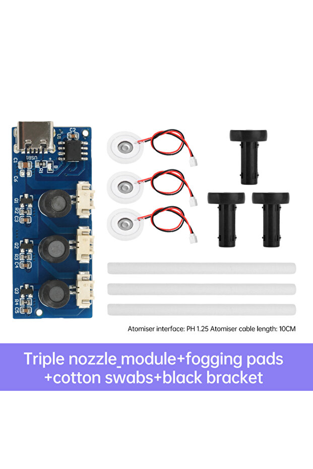 Triple Spray A set DC 5V Single Module Dual Spray Three Spray Electrified Direct Spray No Switch Ult