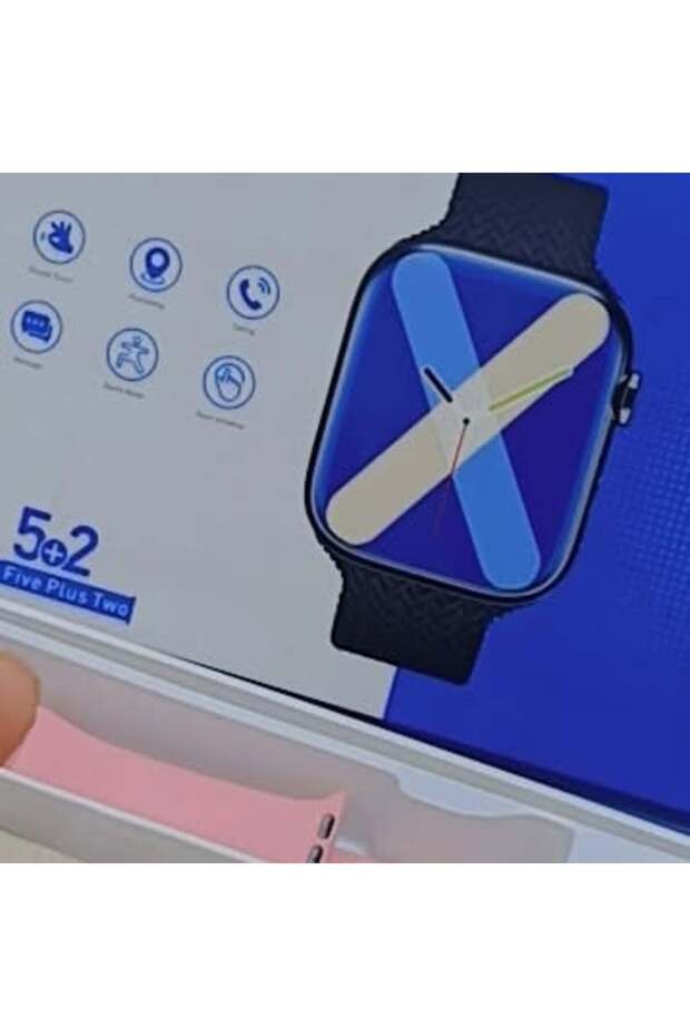 ساعة WS-X17 الذكية مع سماعات أذن بلوتوث