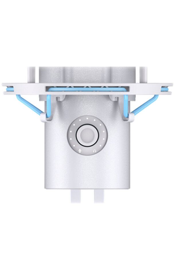 Microfon της HP QuadCast 2, USB-C, Iluminare LED (Gri) - 4